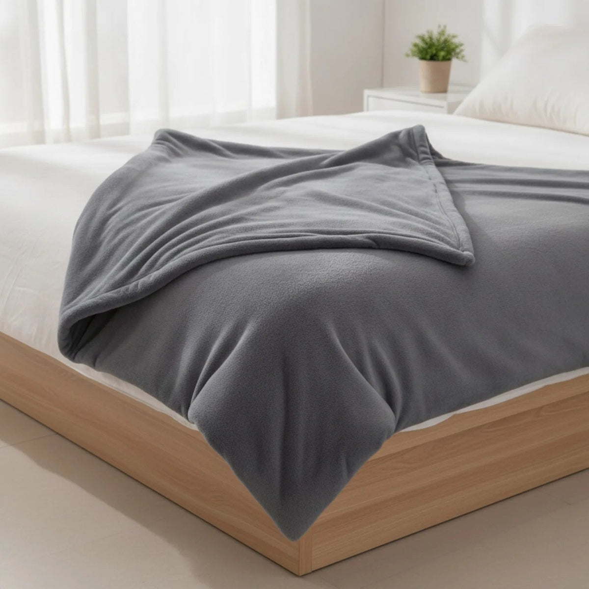Plaid peluche ultra-doux – flanelle épaisse, canapé et lit