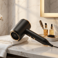 Sèche-cheveux ionique – embout concentrateur, air chaud et froid