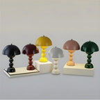 Lampe de table LED champignon – style scandinave, intensité variable