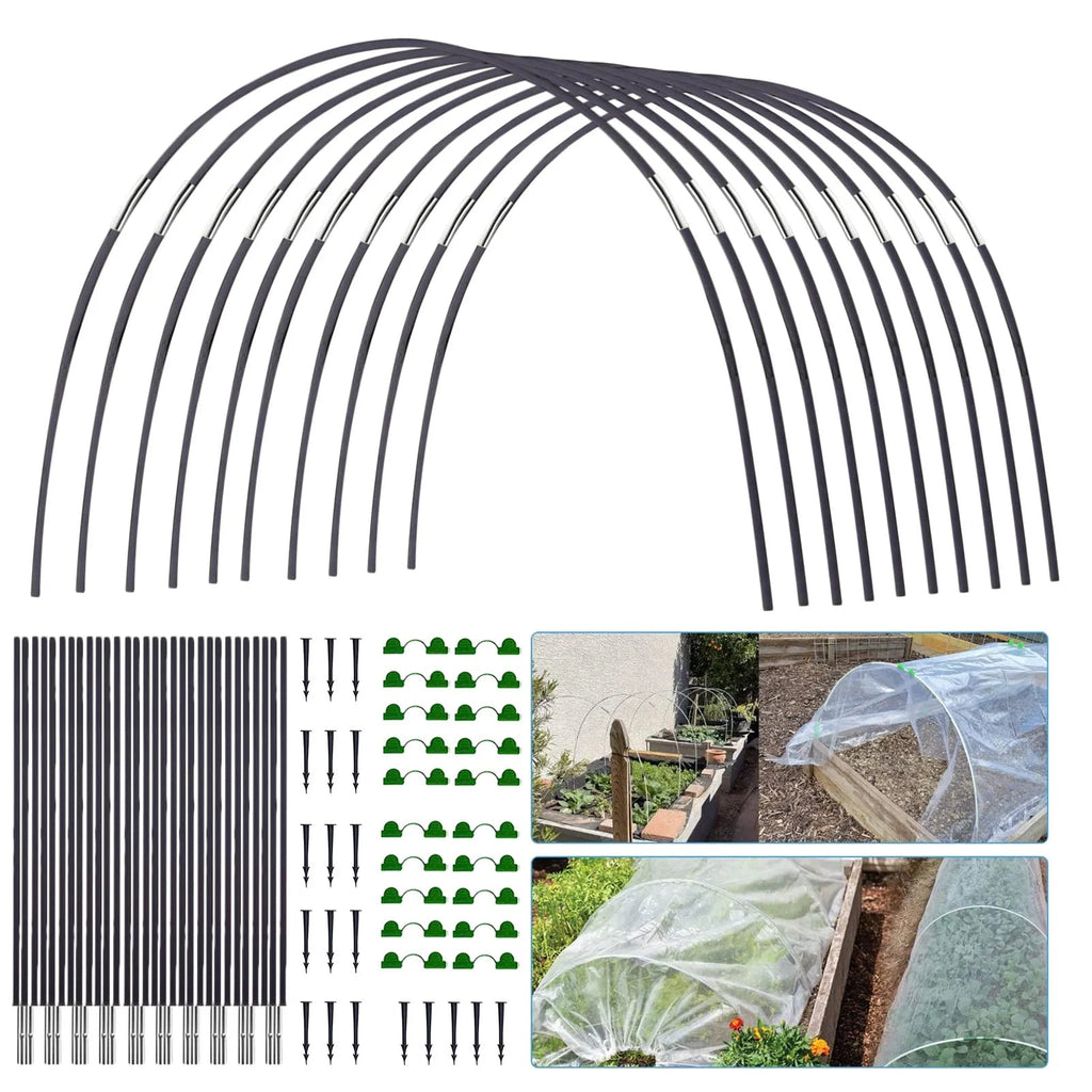Arceaux de serre en fibre de verre – tunnel de culture modulable