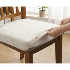 Housse d'assise de chaise extensible – tissu déperlant