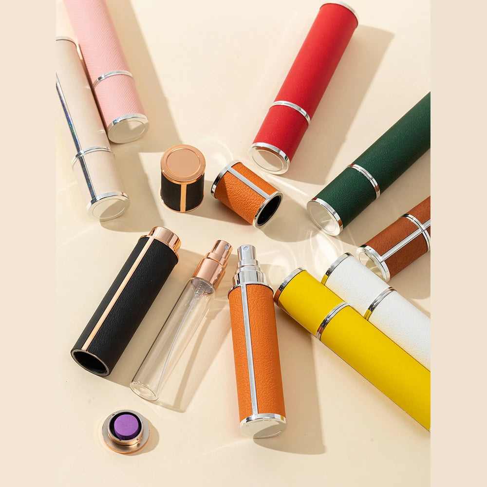 Vaporisateur de parfum rechargeable – format de poche, fermeture étanche