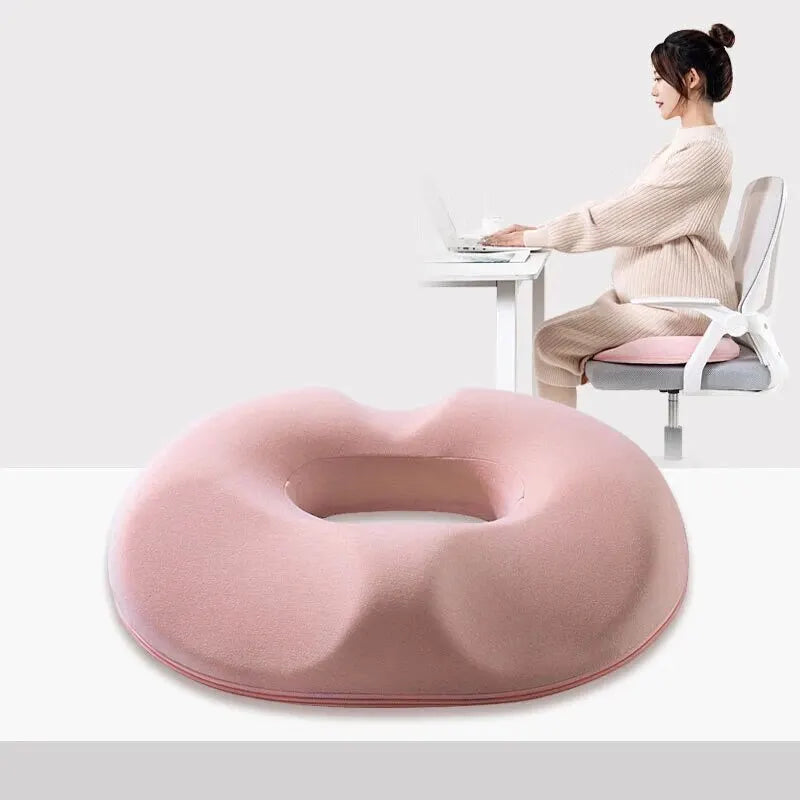 Coussin d'assise à mémoire de forme – évidement arrière et housse déhoussable