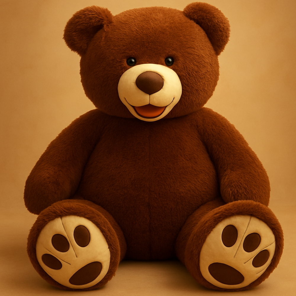 Housse d'ours en peluche géant – à garnir soi-même, sept tailles