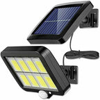 Projecteur solaire à LED COB – détecteur de mouvement et trois modes