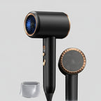 Sèche-cheveux ionique – embout concentrateur, air chaud et froid