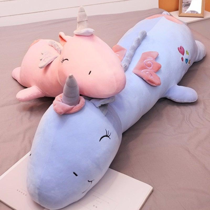 Peluche licorne lumineuse – LED multicolores et rembourrage velours