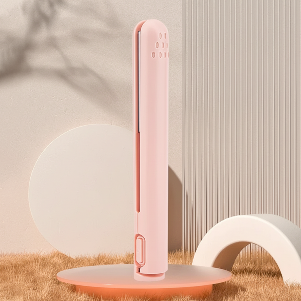 Mini lisseur sans fil – plaques céramique, rechargeable par USB