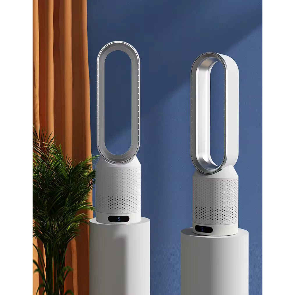 Ventilateur colonne sans pales avec filtre – 8 vitesses, oscillation 90°, télécommande