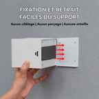 Applique murale extérieure sans fil – détecteur de mouvement et faisceau réglable