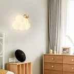 Applique murale nuage pour chambre d'enfant – veilleuse LED avec figurine