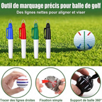 Calendrier de l'avent golf – 24 accessoires avec outil de traçage de balle