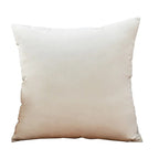 Housse de coussin en velours uni – fermeture invisible, huit coloris