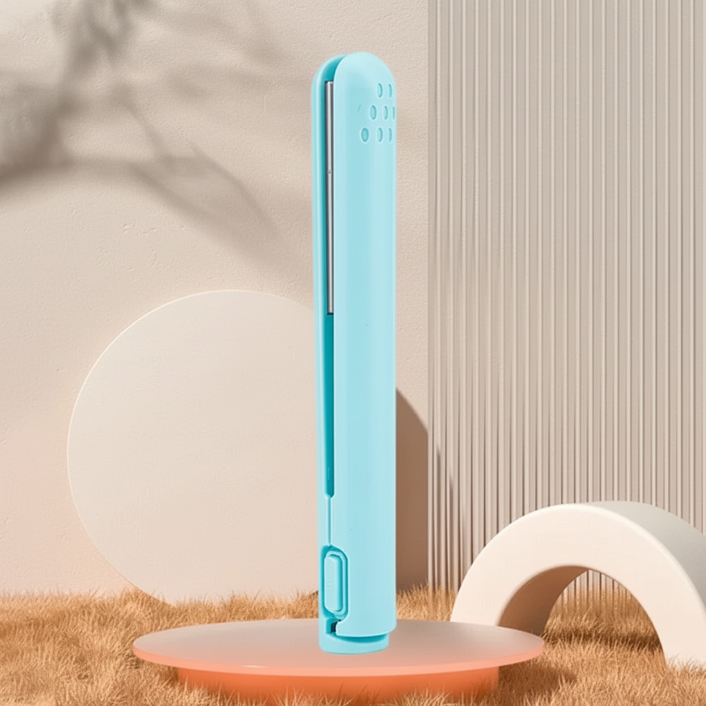 Mini lisseur sans fil – plaques céramique, rechargeable par USB