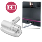 Aspirateur anti-acariens sans fil – lampe UV-C, brosse rotative et tapotement