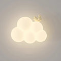 Applique murale nuage pour chambre d'enfant – veilleuse LED avec figurine