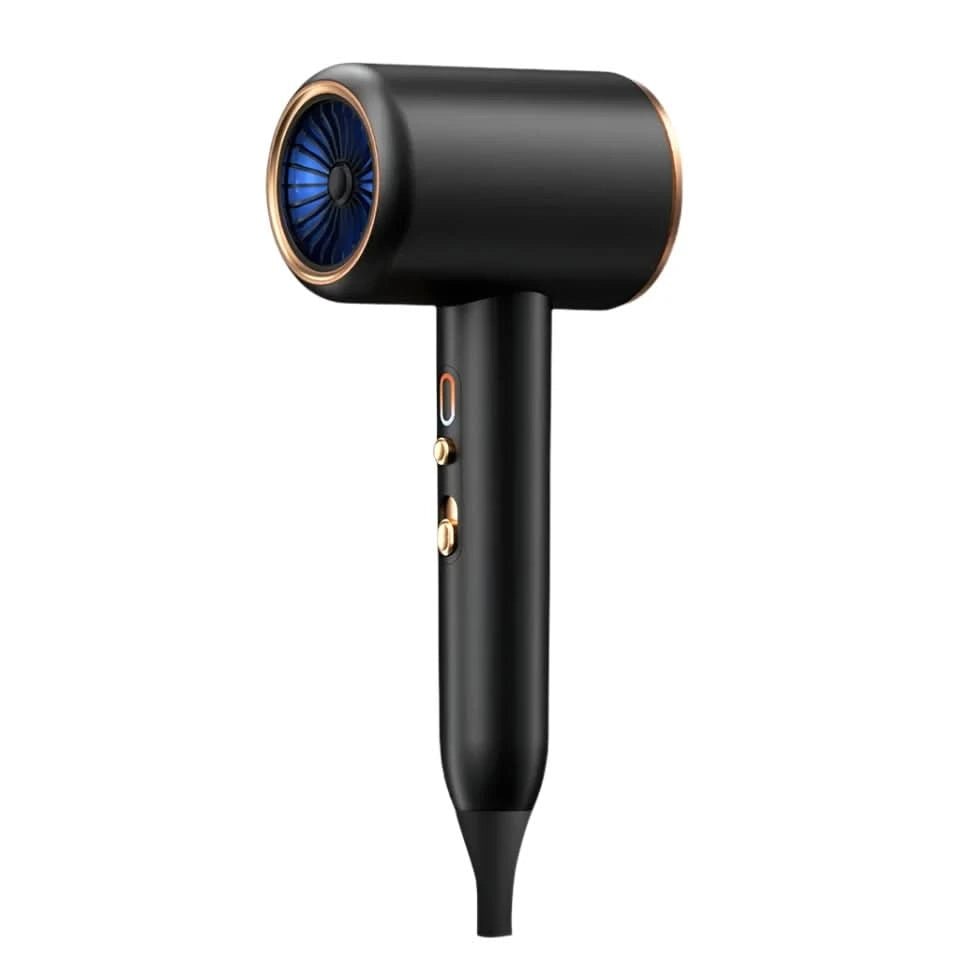 Sèche-cheveux ionique – embout concentrateur, air chaud et froid