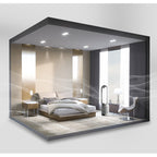 Ventilateur colonne sans pales avec filtre – 8 vitesses, oscillation 90°, télécommande