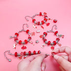Kit de bracelets à composer – 3 bracelets, 60 perles et breloques, coffret inclus