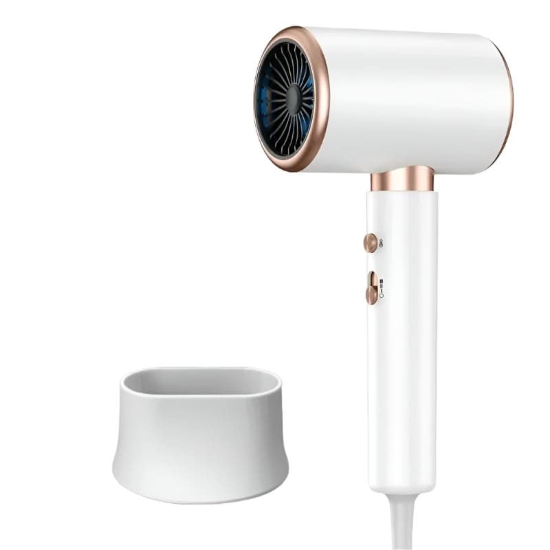 Sèche-cheveux ionique – embout concentrateur, air chaud et froid