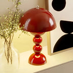 Lampe de table LED champignon – style scandinave, intensité variable
