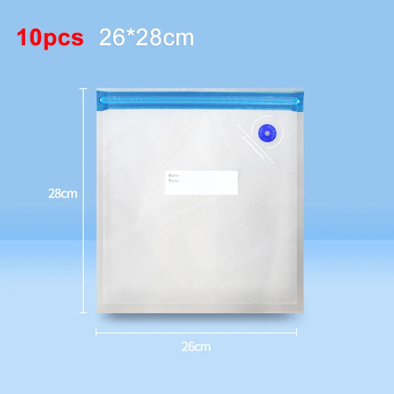 Pompe à vide alimentaire rechargeable – sacs réutilisables