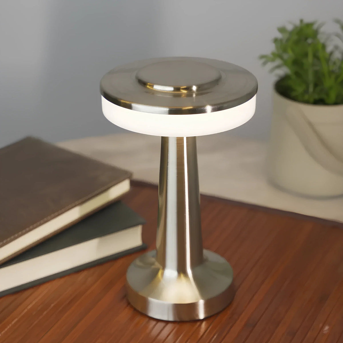 Lampe de chevet sans fil – intensité réglable et commande tactile