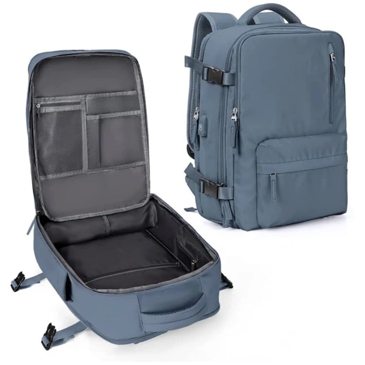 Sac à dos de voyage 35 L – compartiment à chaussures et port USB