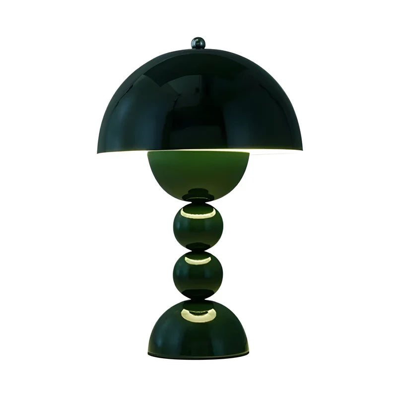 Lampe de table LED champignon – style scandinave, intensité variable