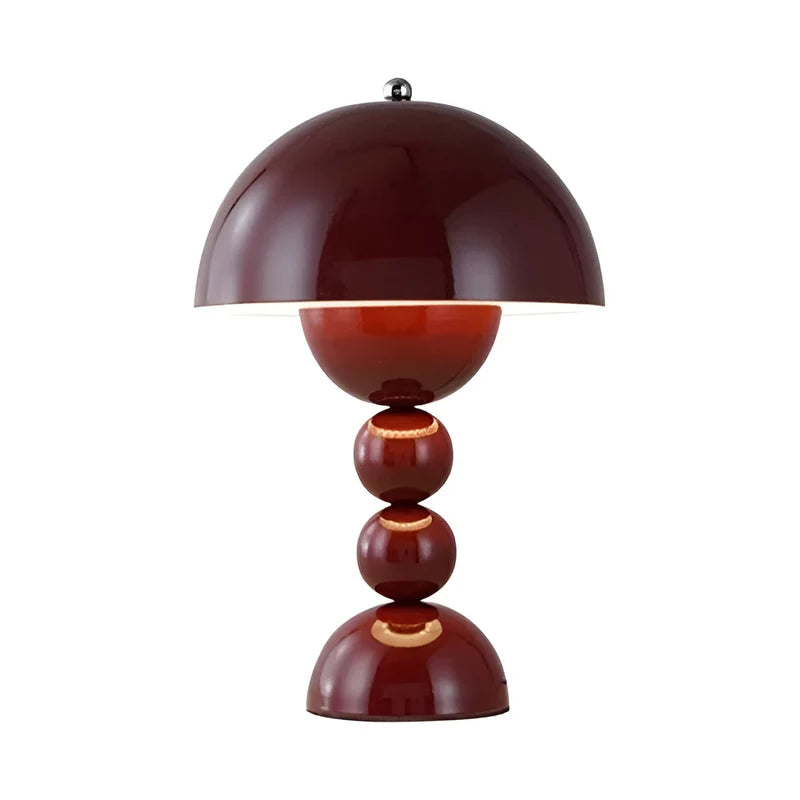 Lampe de table LED champignon – style scandinave, intensité variable
