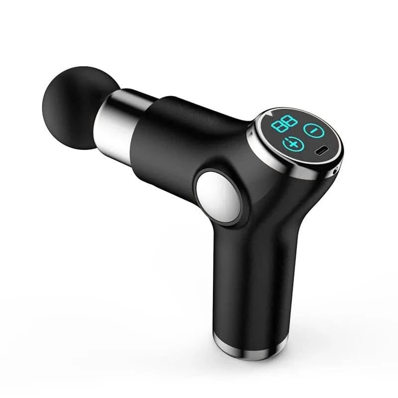 Pistolet de massage compact – percussion, batterie USB-C, tête boule