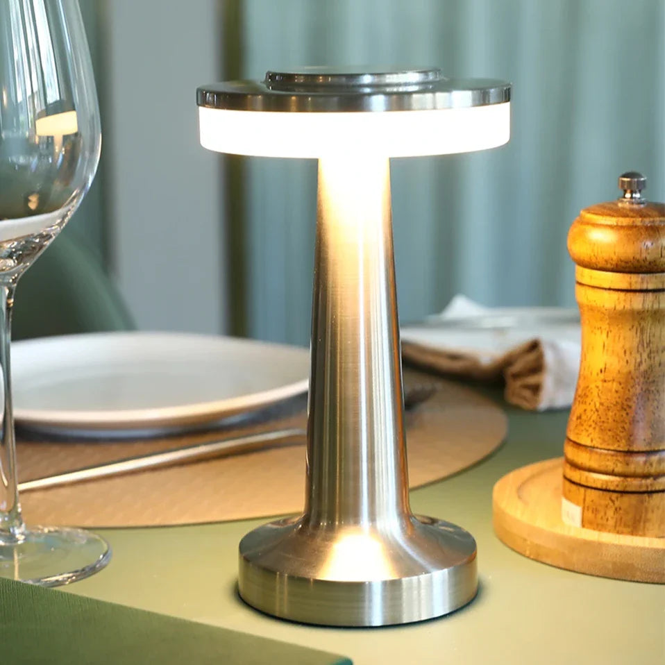 Lampe de chevet sans fil – intensité réglable et commande tactile