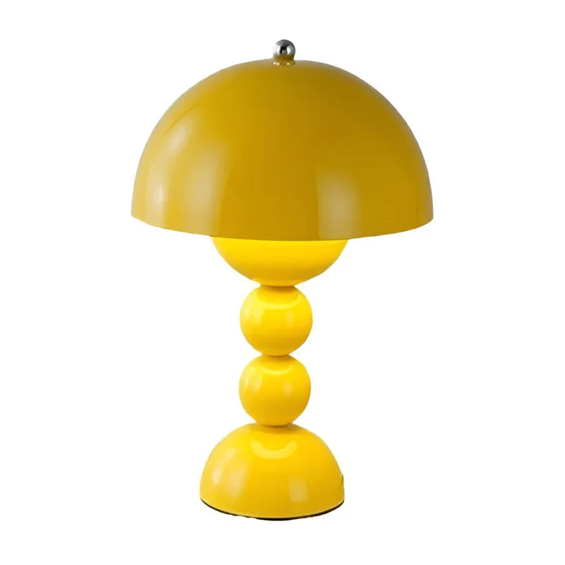 Lampe de table LED champignon – style scandinave, intensité variable