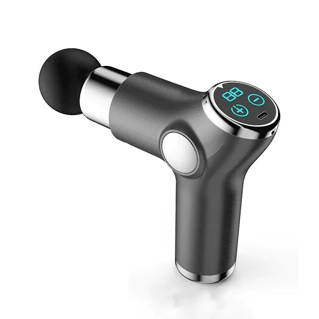 Pistolet de massage compact – percussion, batterie USB-C, tête boule