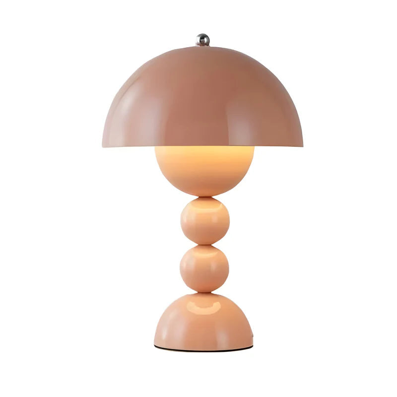 Lampe de table LED champignon – style scandinave, intensité variable