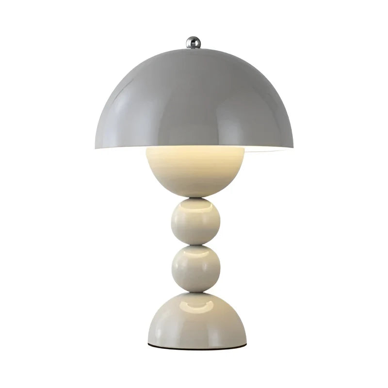 Lampe de table LED champignon – style scandinave, intensité variable