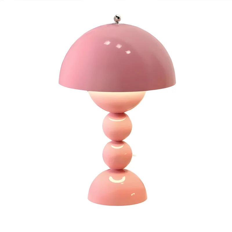 Lampe de table LED champignon – style scandinave, intensité variable