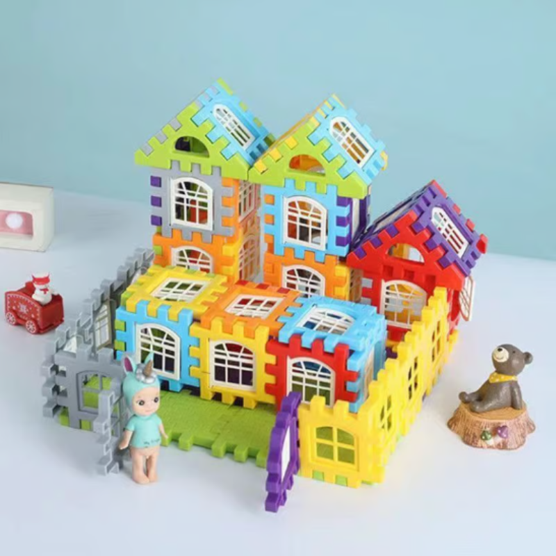 Jeu de construction pour enfant – grandes briques colorées
