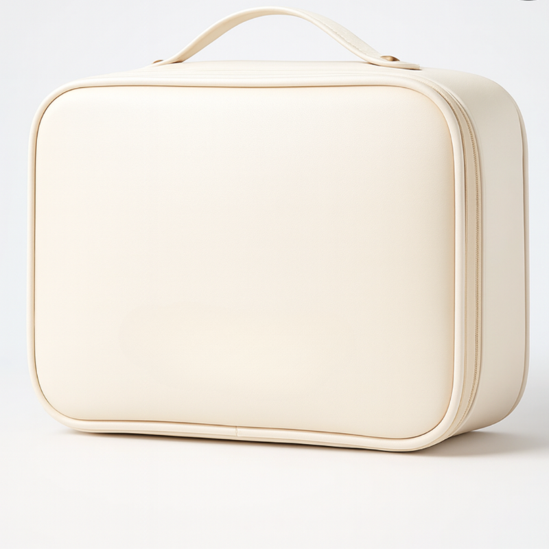 Trousse de maquillage dépliante – rangement à compartiments