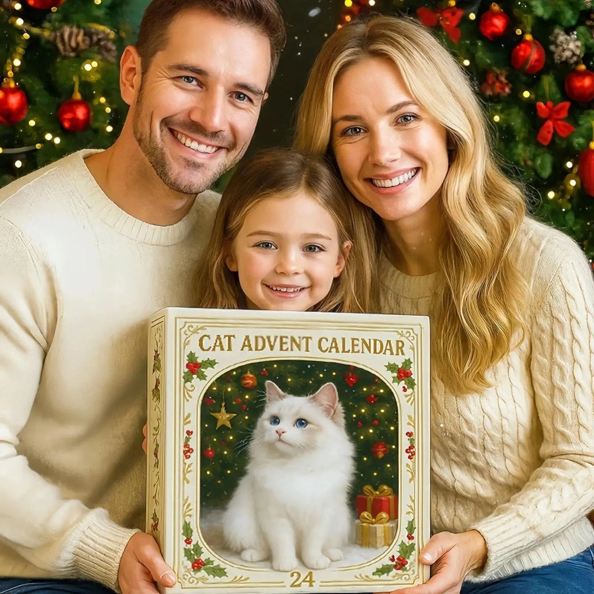 Adventskalender für Katzenliebhaber 2026 – 24 niedliche Kätzchen-Ornamente – Bild 2