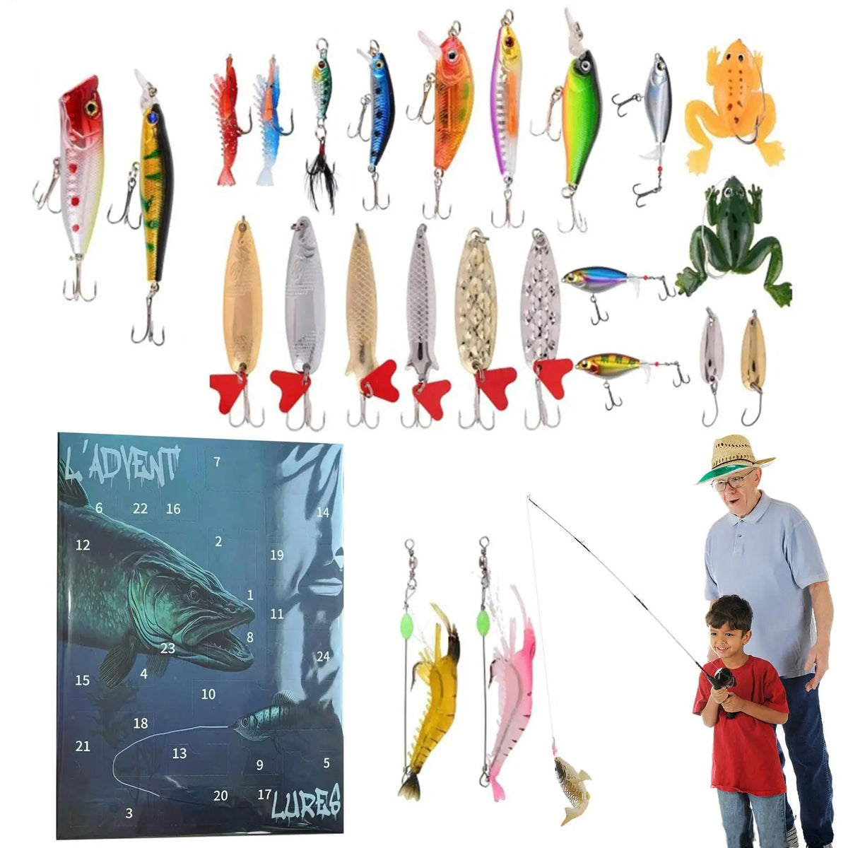 Angler Adventskalender 2026 - 24 Überraschungen für Fischliebhaber – Bild 3