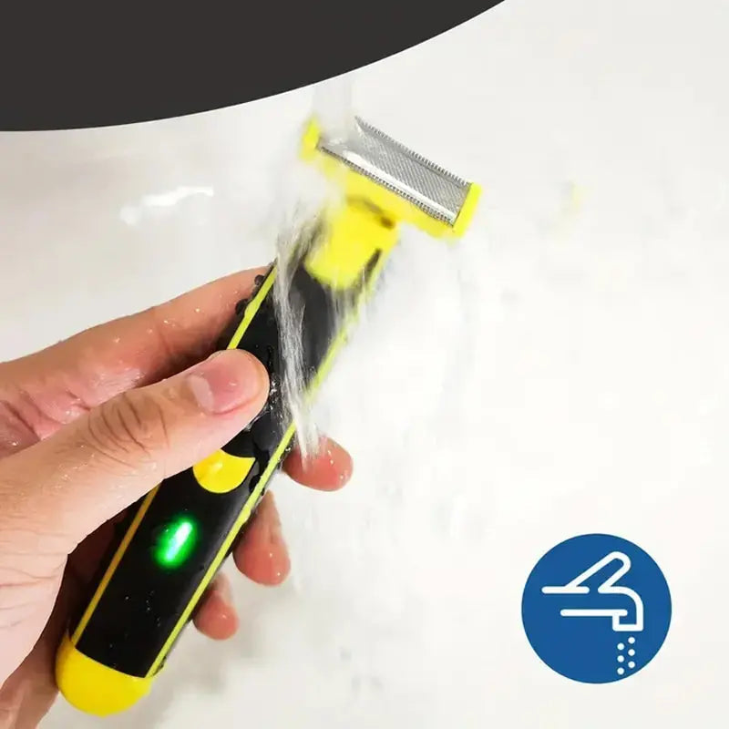 Tondeuse à cheveux homme – sabots réglables, sans fil