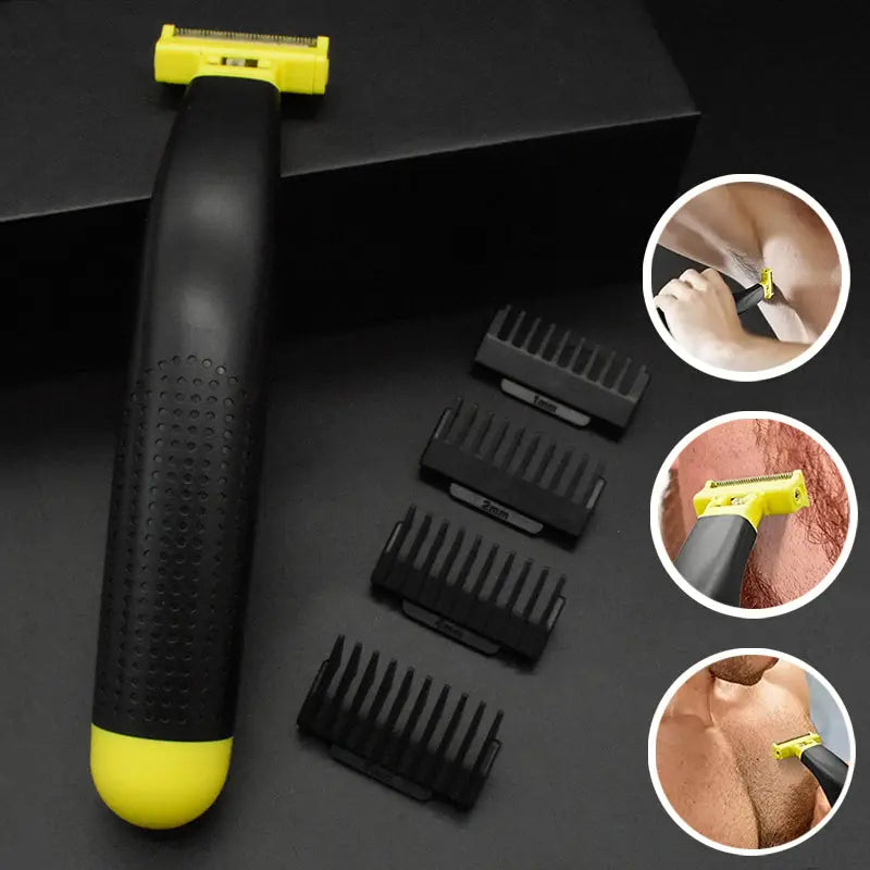 Tondeuse à cheveux homme – sabots réglables, sans fil