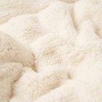 Plaid polaire réversible – flanelle douce et envers sherpa
