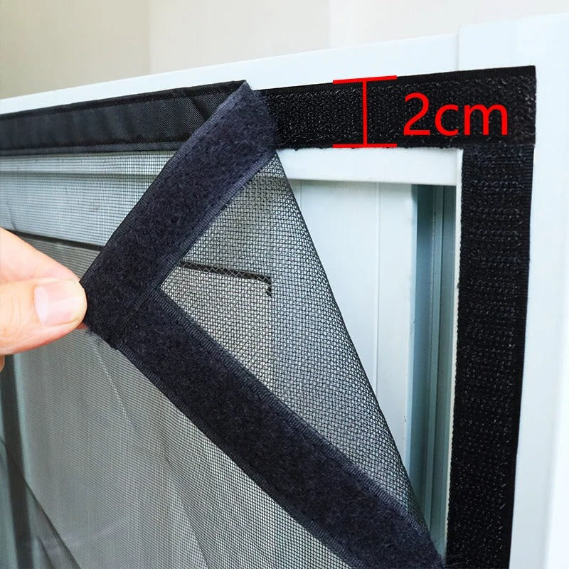 Moustiquaire de porte magnétique – fermeture automatique