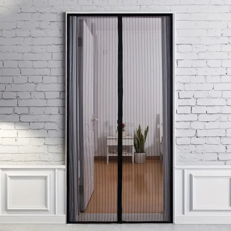 Moustiquaire de porte magnétique – fermeture automatique