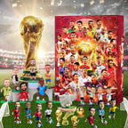 Calendrier de l'avent foot – 24 figurines de joueurs à collectionner