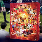 Calendrier de l'avent foot – 24 figurines de joueurs à collectionner