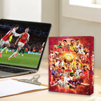 Calendrier de l'avent foot – 24 figurines de joueurs à collectionner