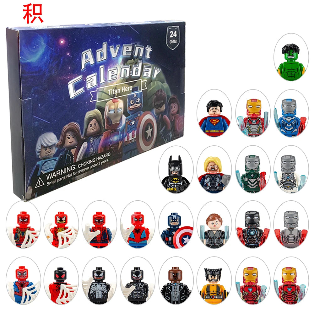 Minecraft Adventskalender 2026 - 24 Figuren für kreatives Spielen Kinder – Bild 9